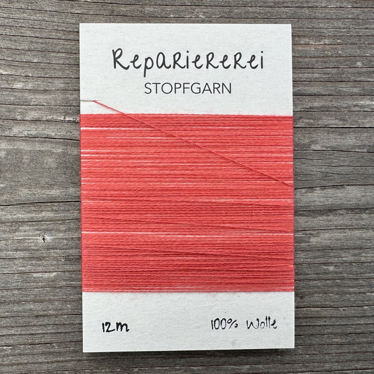 Stopfgarn Wolle #4026 Lachs dunkel