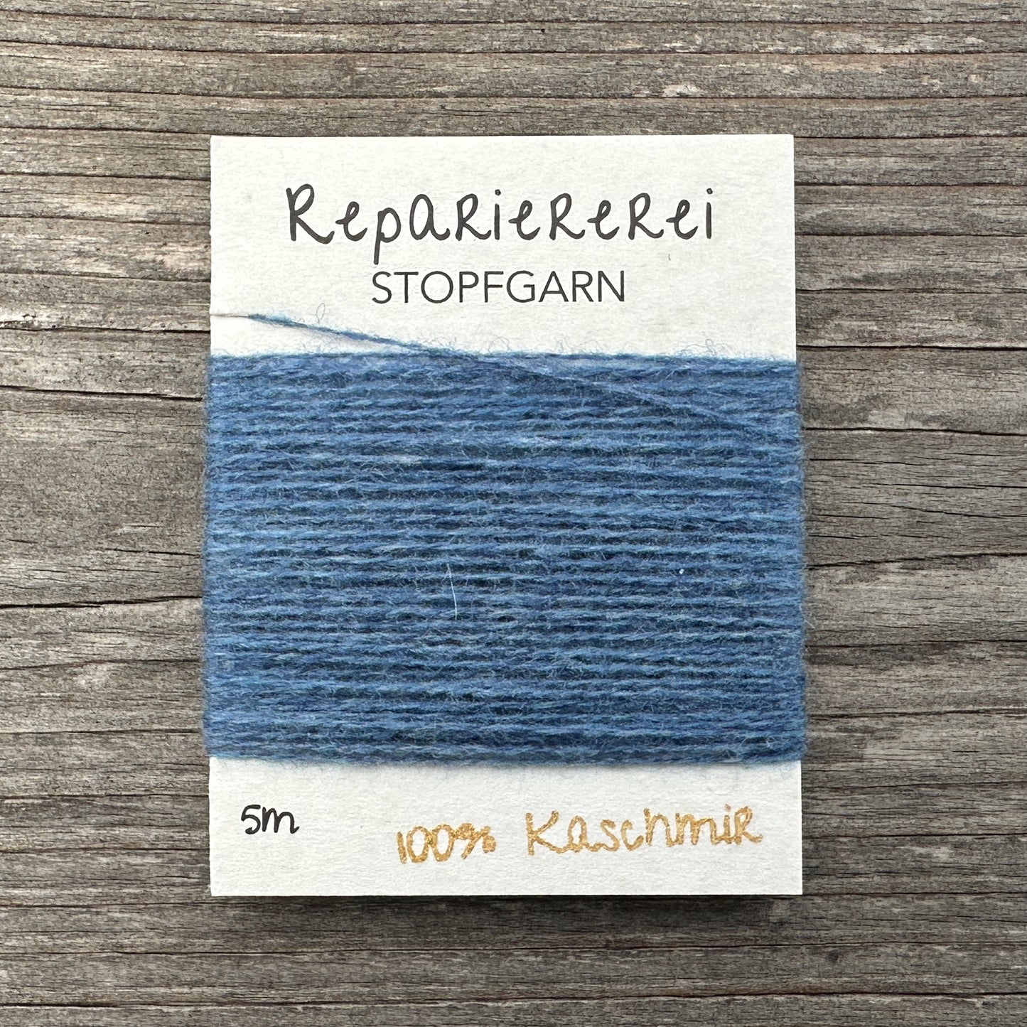 Stopfgarn Kaschmir #6030 Jeansblau