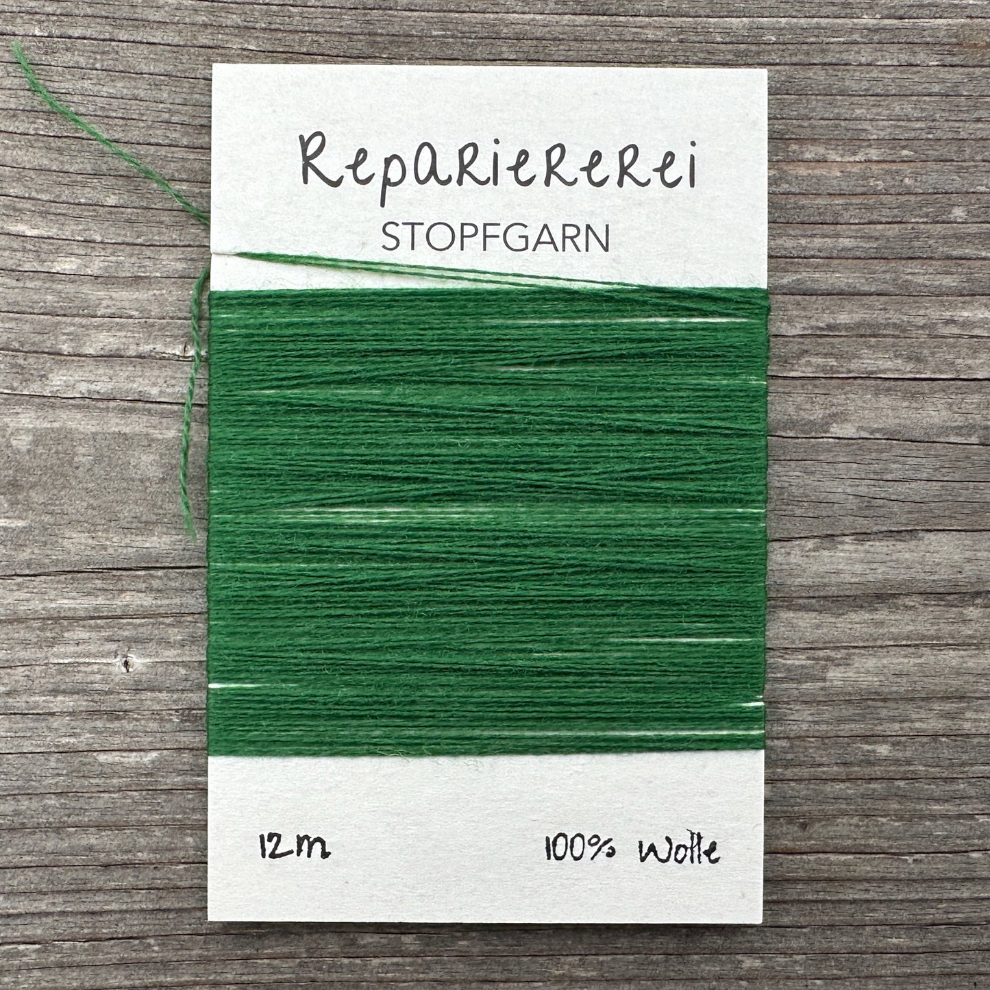 Stopfgarn Wolle #8007 Grasgrün