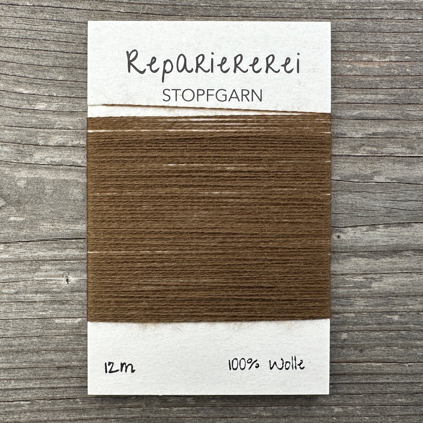 Stopfgarn Wolle #9025 Braun