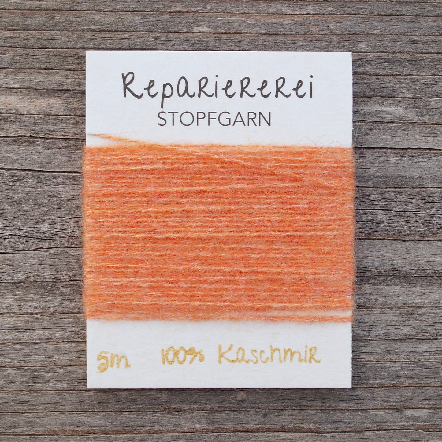 Stopfgarn Kaschmir #2016 Sanftes Orange
