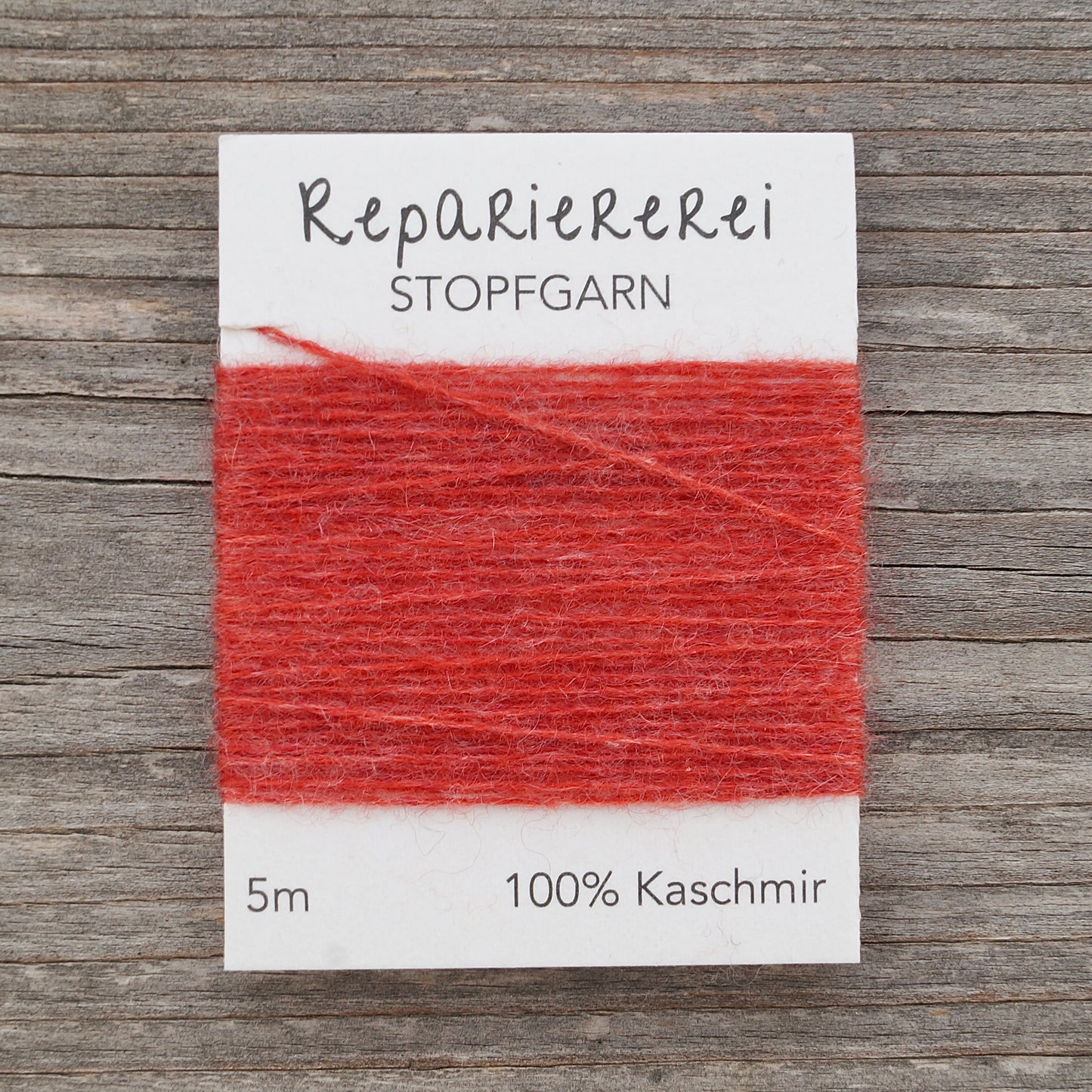 Stopfgarn Kaschmir #3018 Sanftes Orange-Rot
