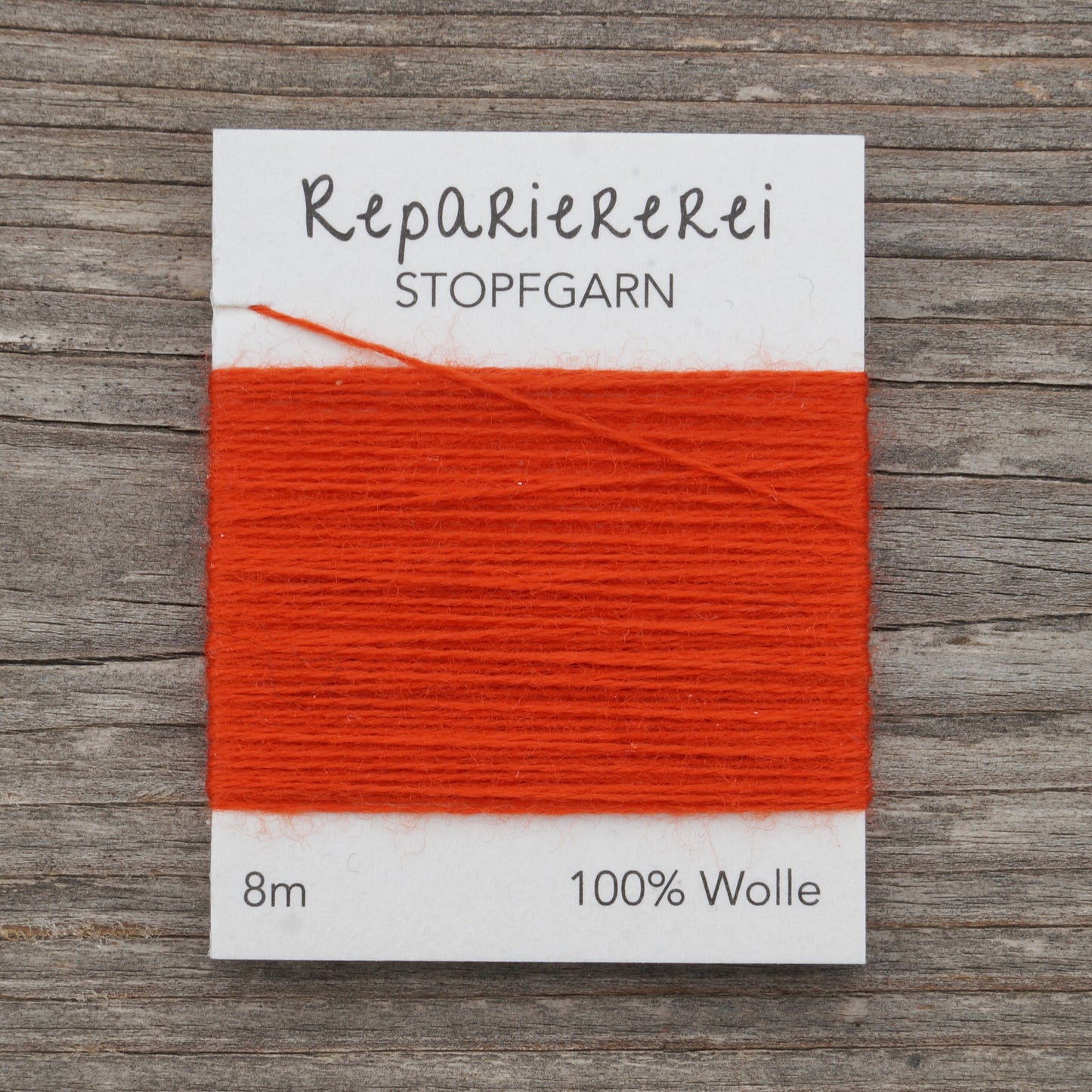 Stopfgarn Wolle #2008 Orangerot