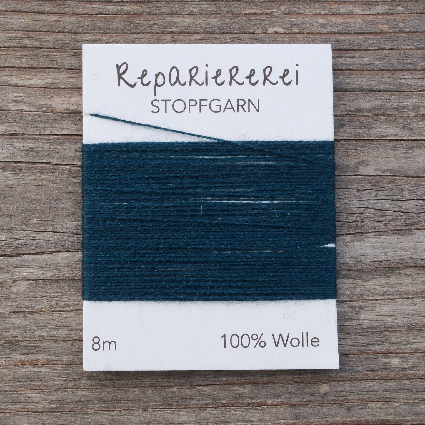 Stopfgarn Wolle #7010 Türkis dunkel