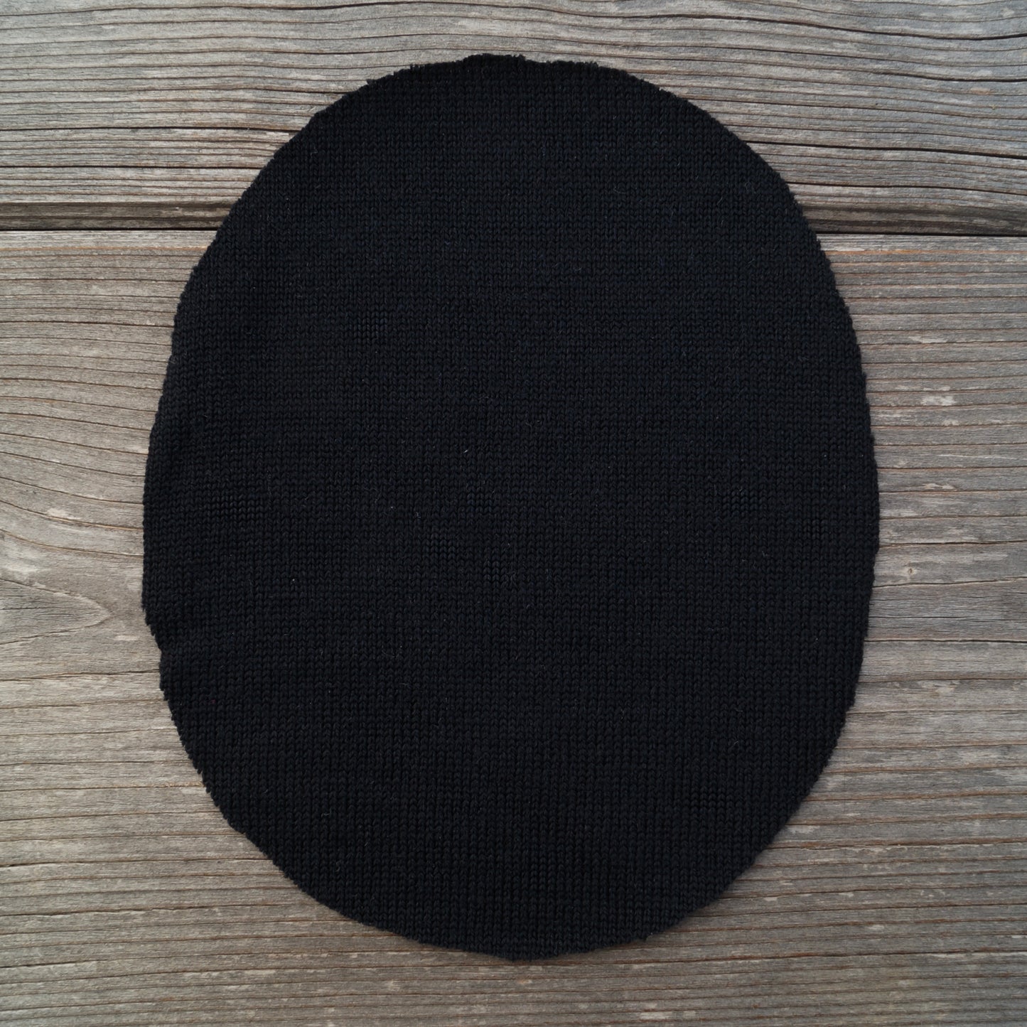 Flicken Wolle - Schwarz fein