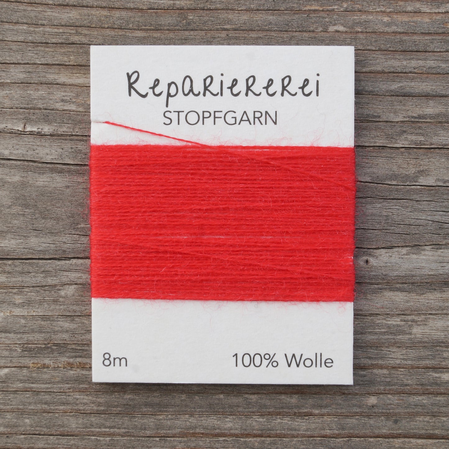 Stopfgarn Wolle #3000 Helles Rot