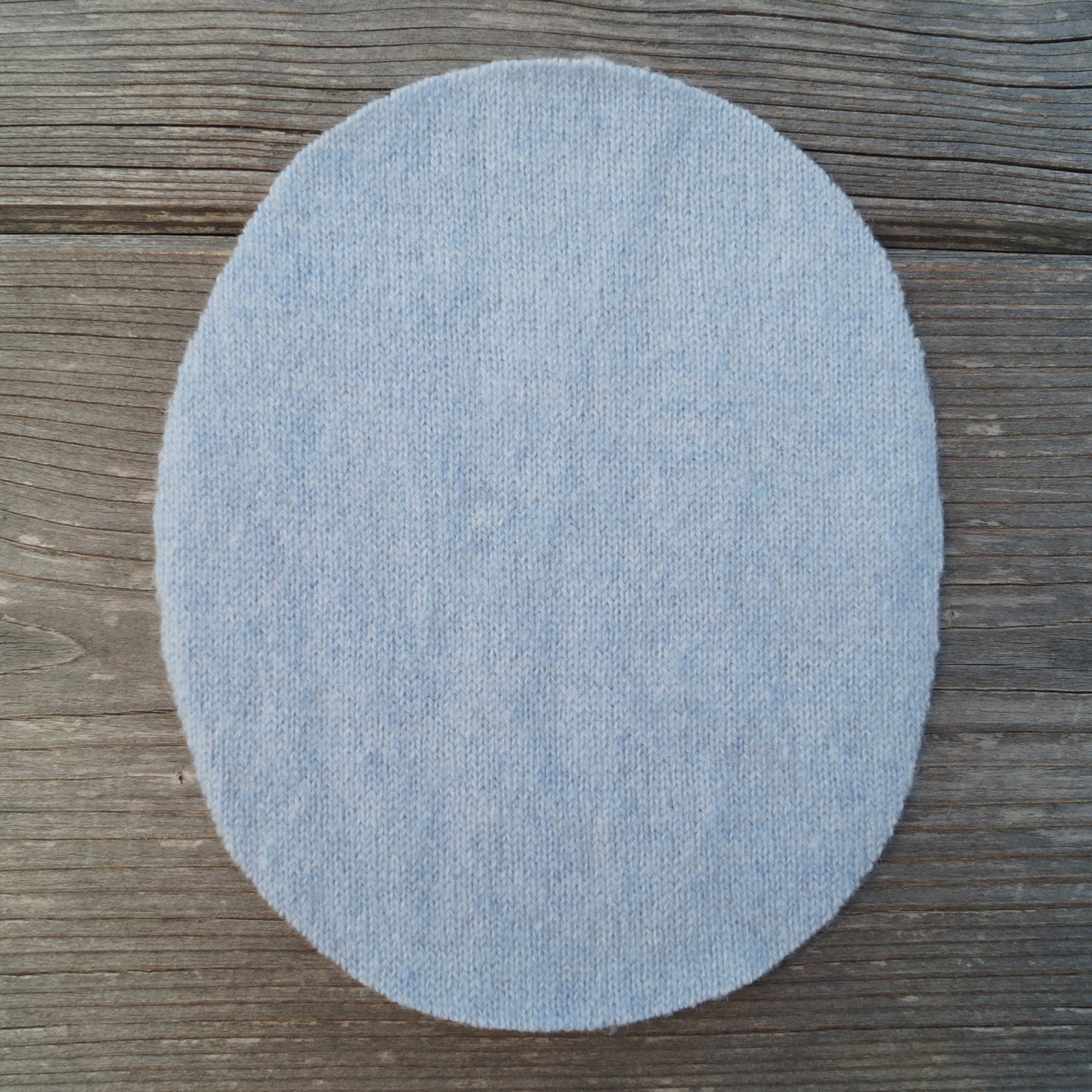 Flicken Kaschmir - Pastellblau