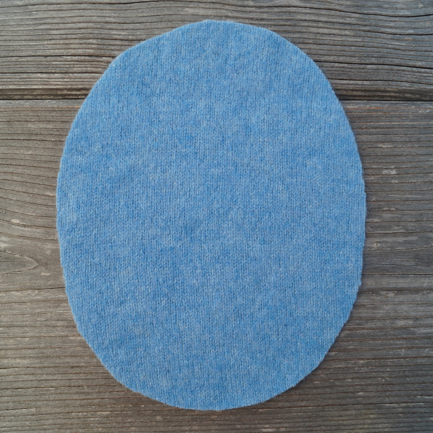 Flicken Kaschmir - Himmelblau