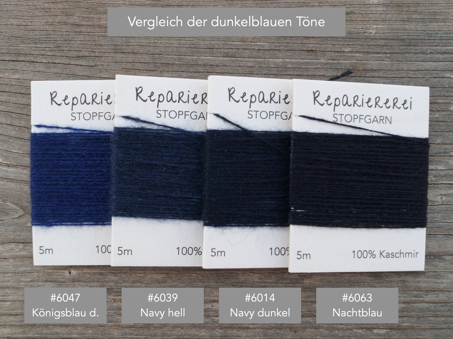 Stopfgarn Kaschmir #6039 Navy hell
