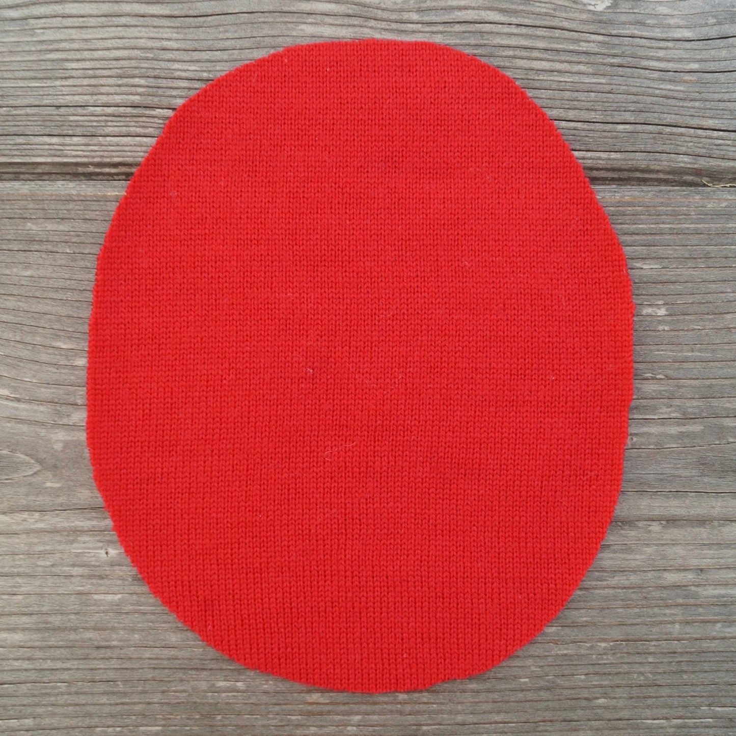 Flicken Wolle - Rot glänzend - Repariererei