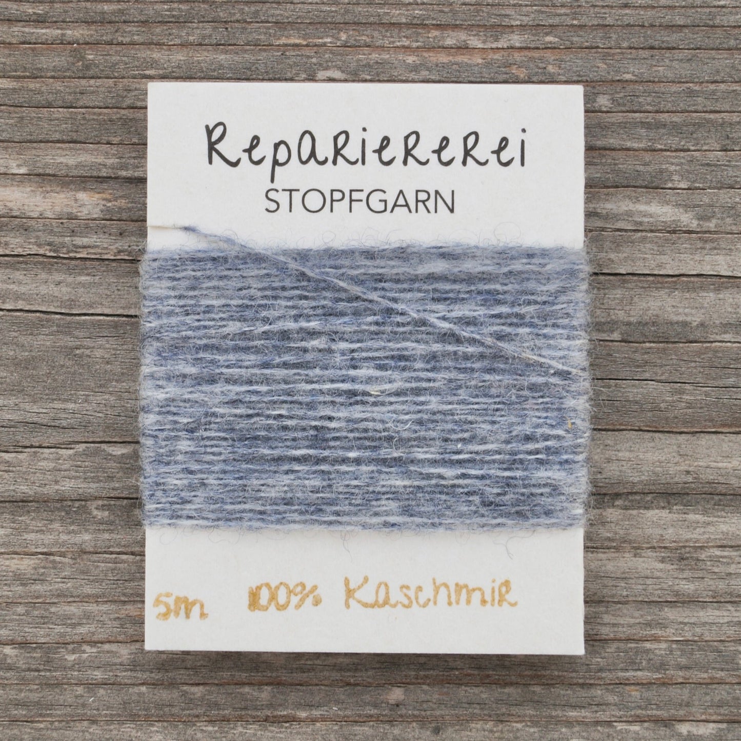 Stopfgarn Kaschmir 0023 Blaugrau - Repariererei