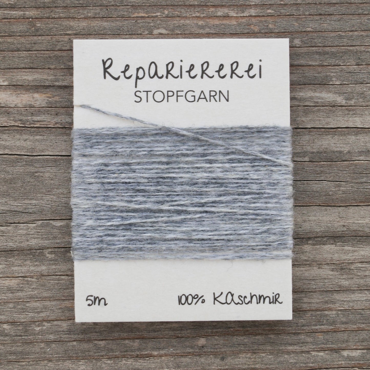 Stopfgarn Kaschmir 0027 Grau warm - Repariererei