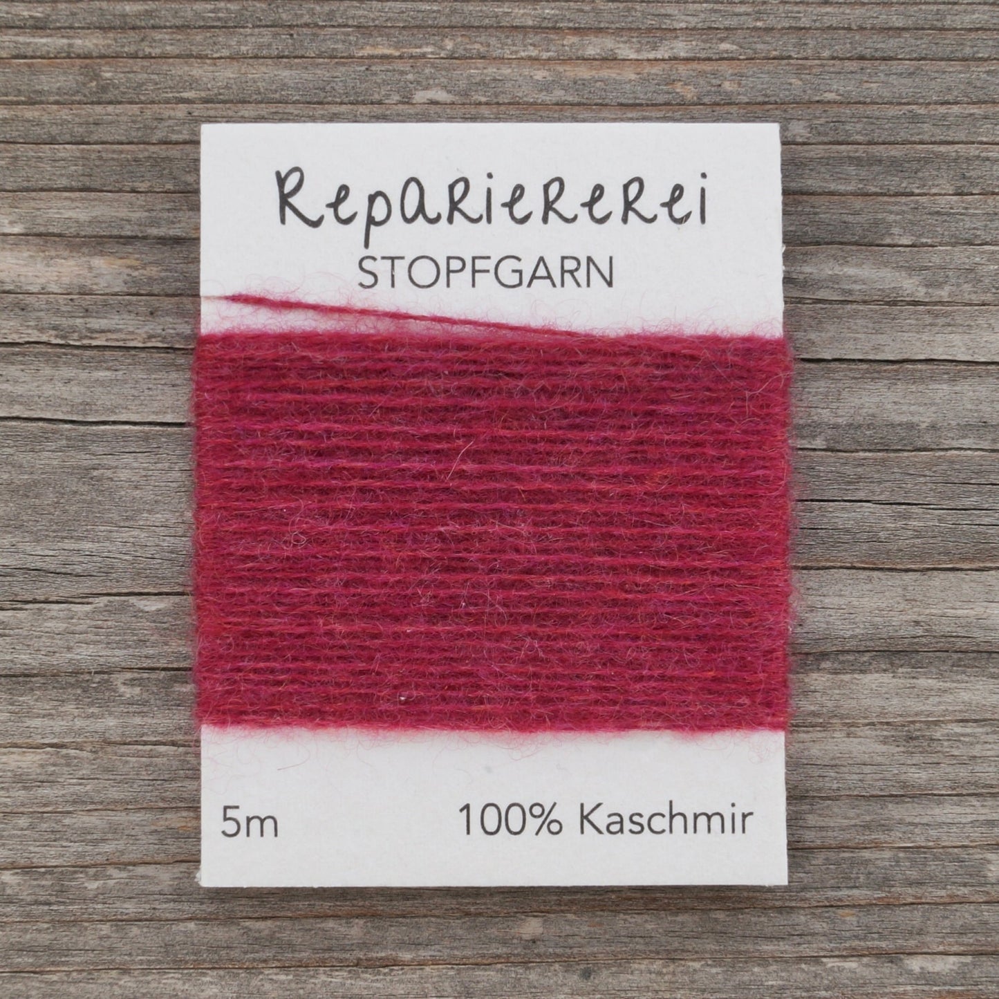 Stopfgarn Kaschmir 4035 Rosarot dunkel - Repariererei