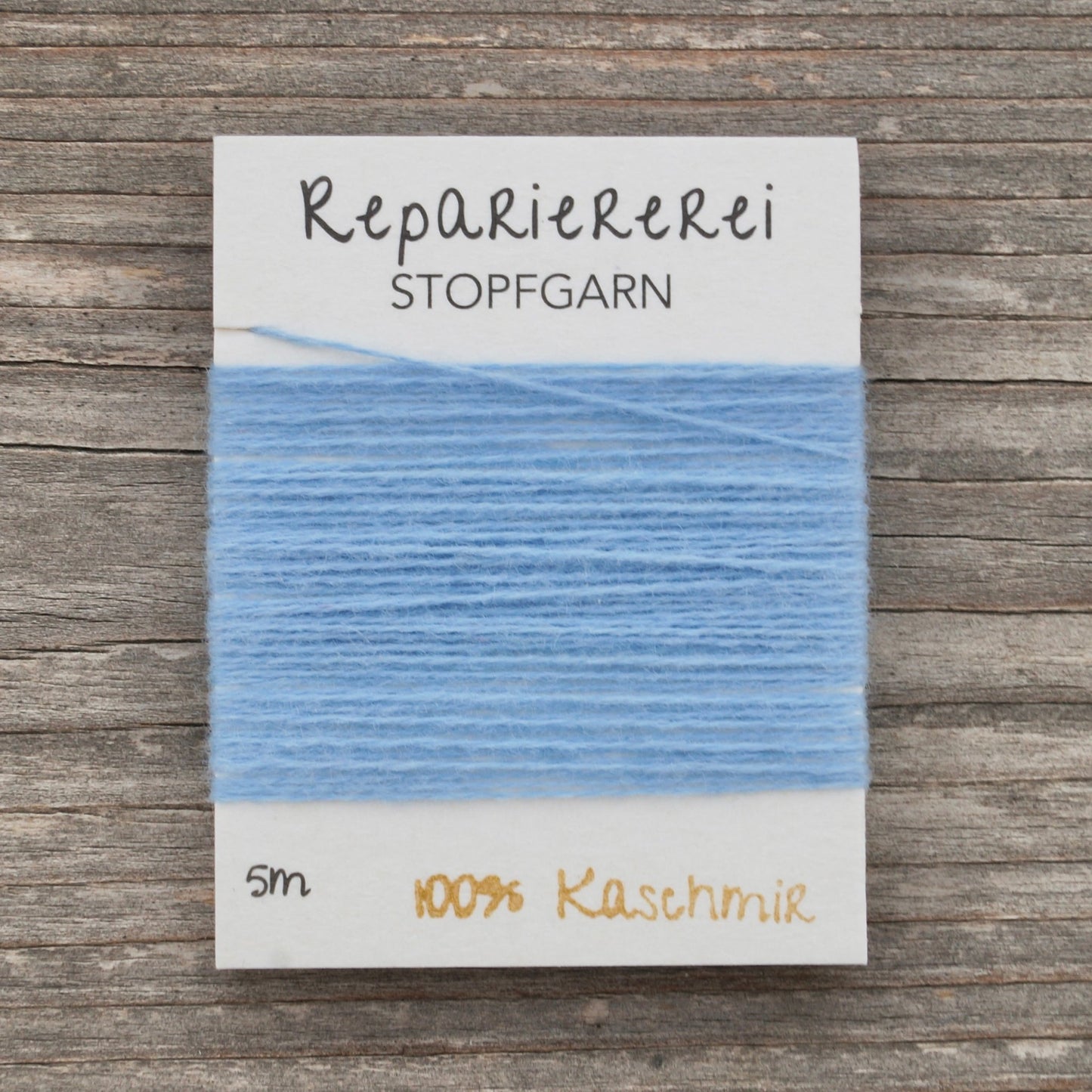 Stopfgarn Kaschmir 6026 Himmelblau - Repariererei