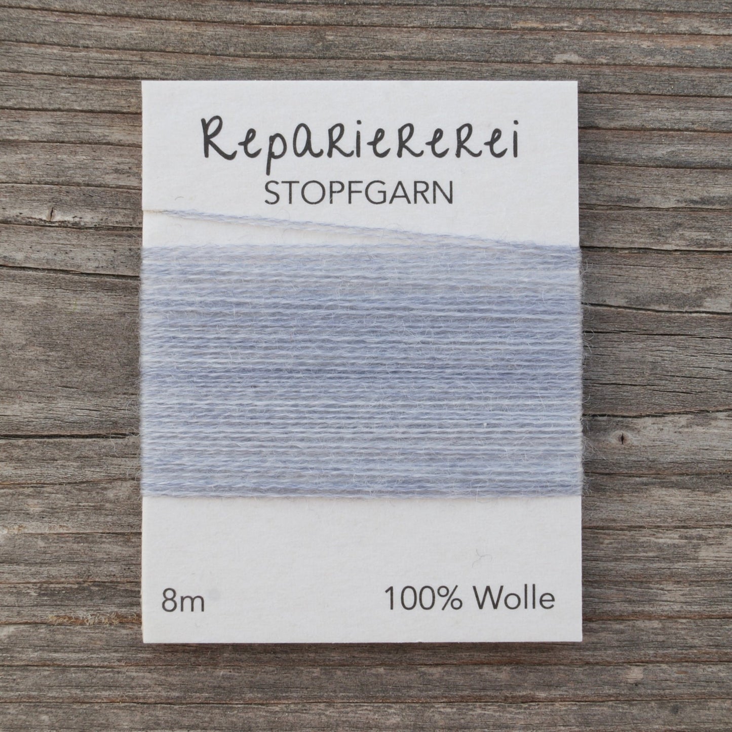 Stopfgarn Wolle 0053 Blaugrau hell - Repariererei