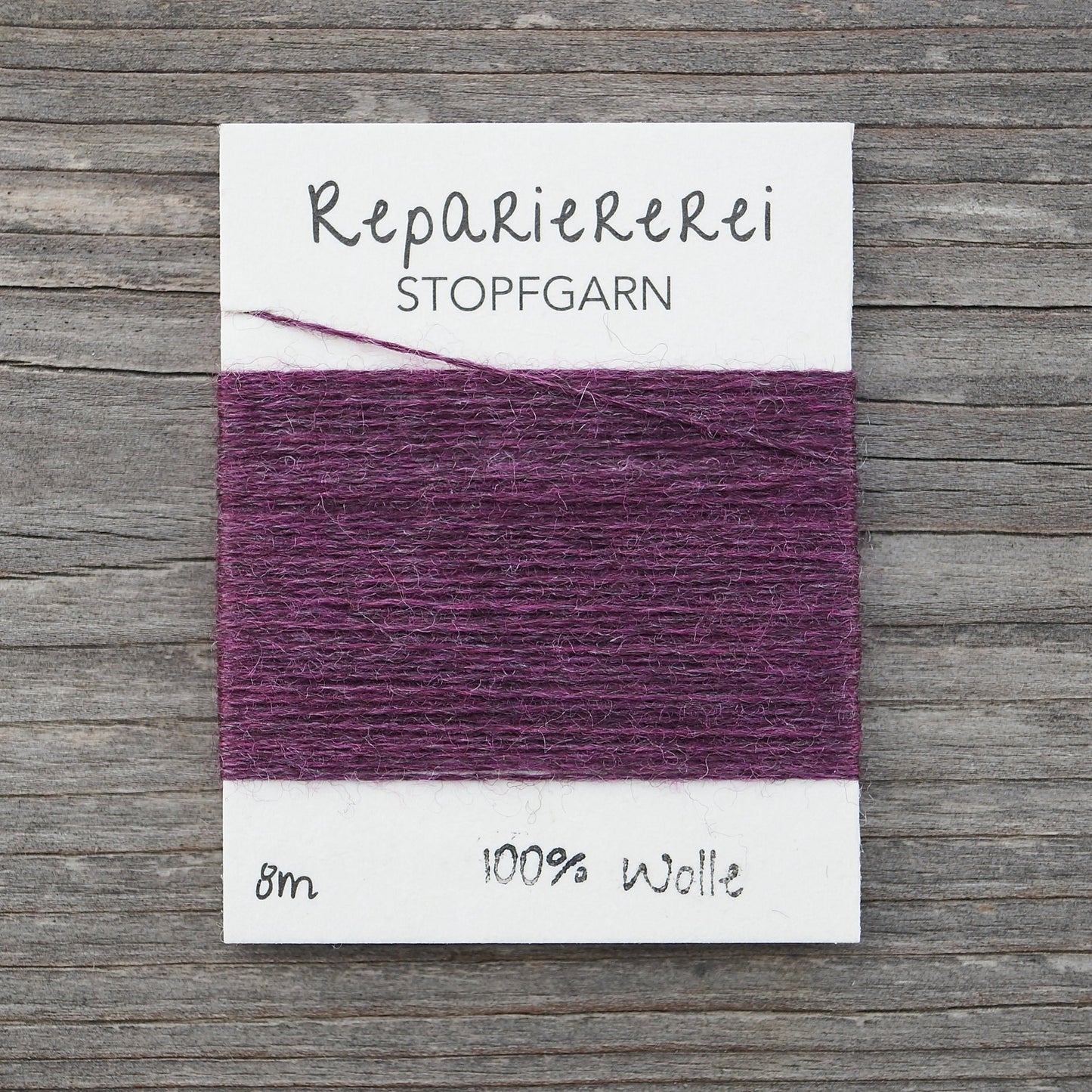 Stopfgarn Wolle 5024 Traube - Repariererei