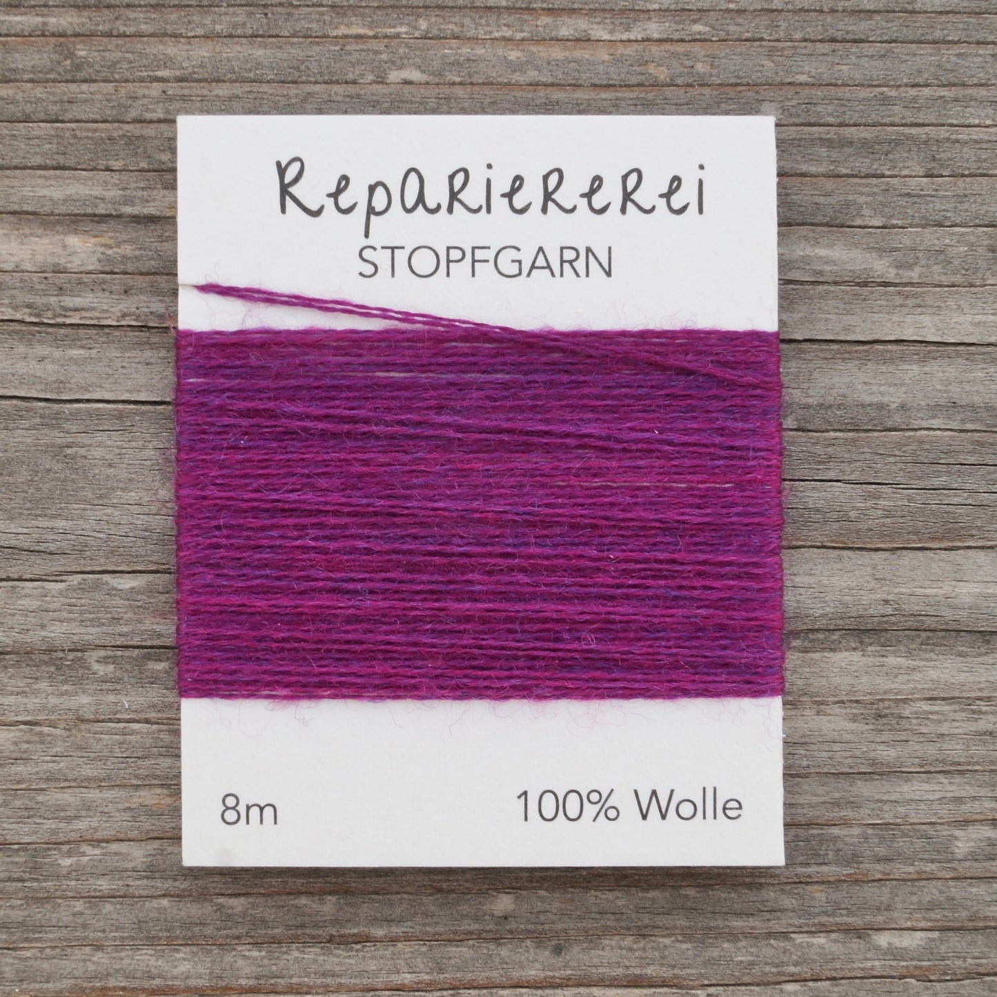 Stopfgarn Wolle 5030 Lila mit Violett - Repariererei