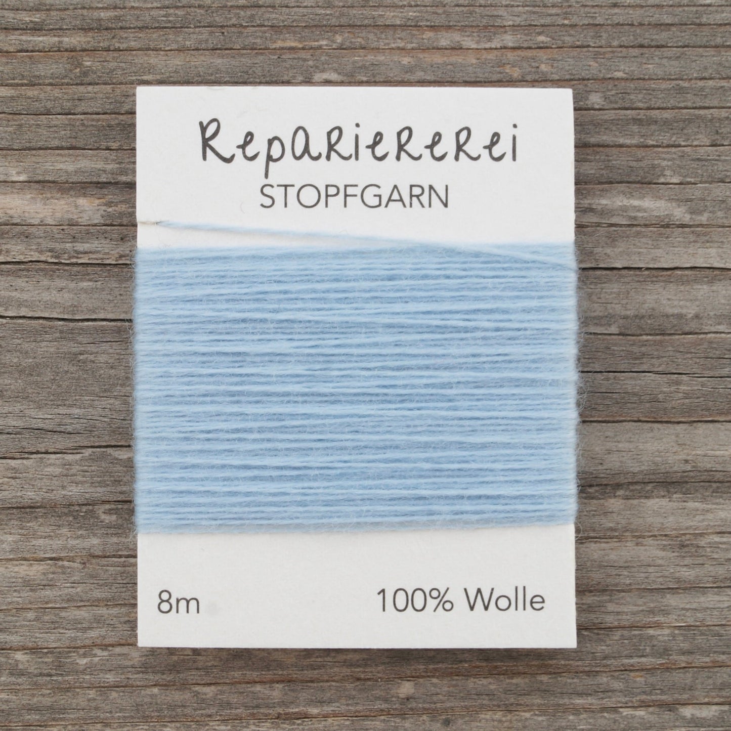 Stopfgarn Wolle 6042 Himmelblau - Repariererei
