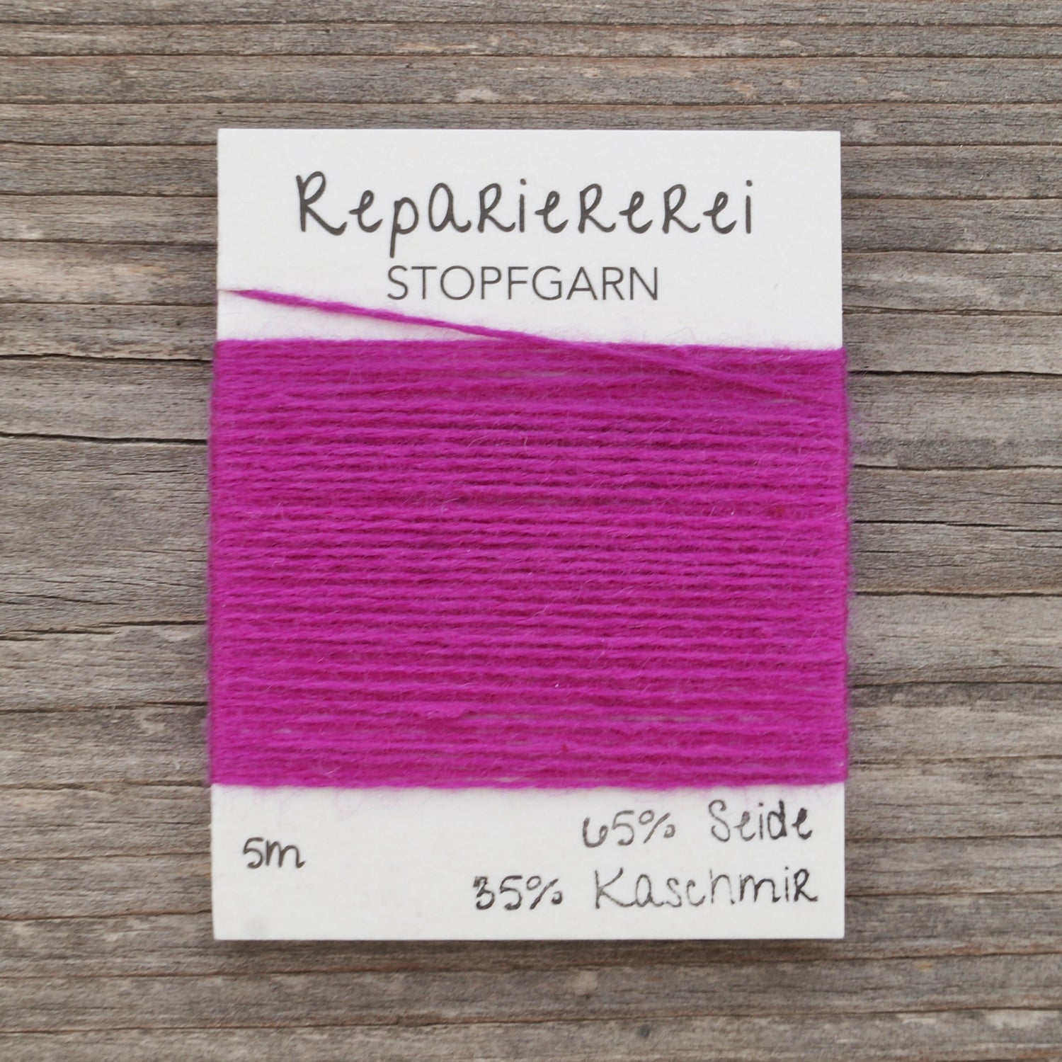Stopfgarn Seide/Kaschmir - Repariererei