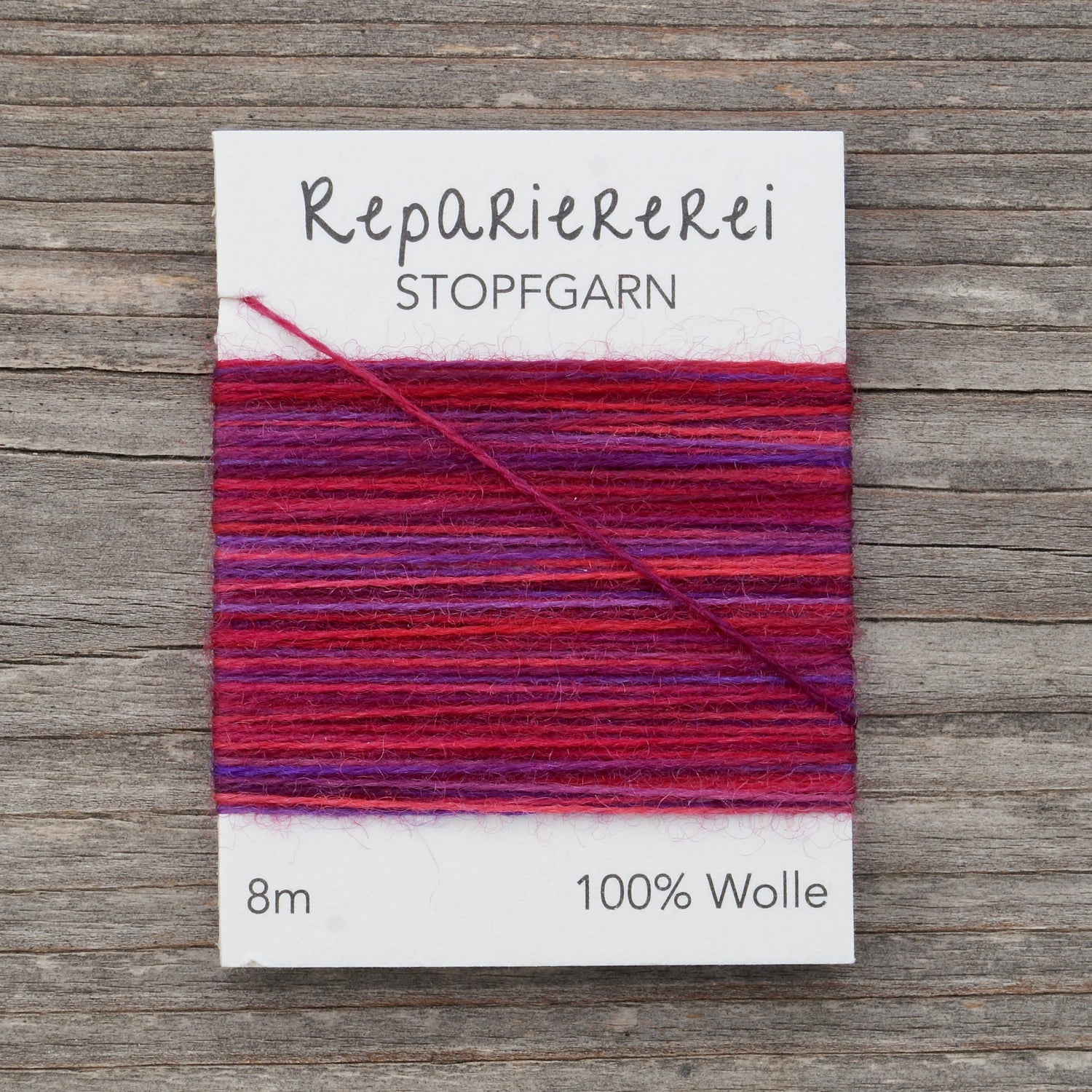 Stopfgarn Wolle mit Farbverlauf - Repariererei