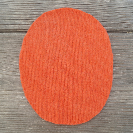 Flicken Kaschmir - Orange