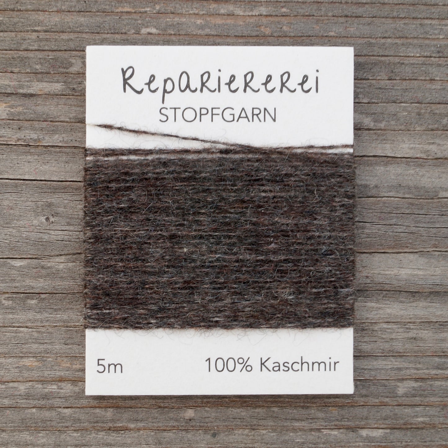 Stopfgarn Kaschmir #9048 Dunkel Grau-Braun