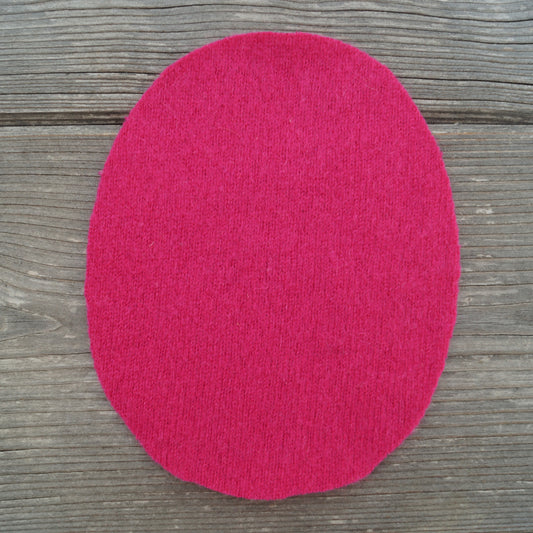 Flicken Kaschmir - Neonpink