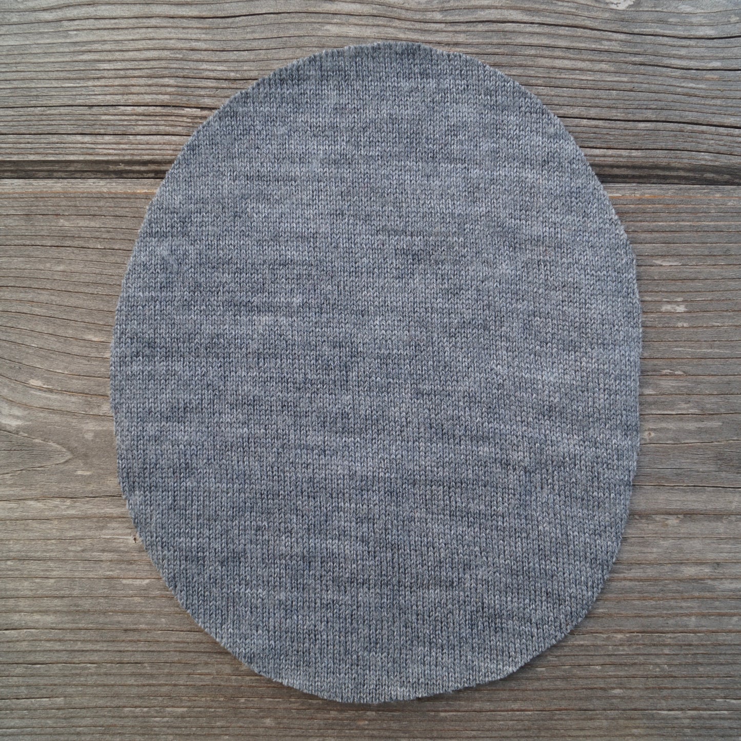 Flicken Wolle - Grau