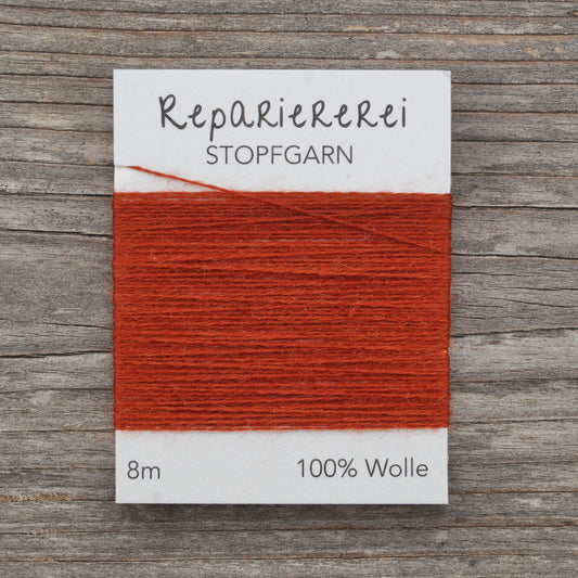 Stopfgarn Wolle #3026 Rotbraun