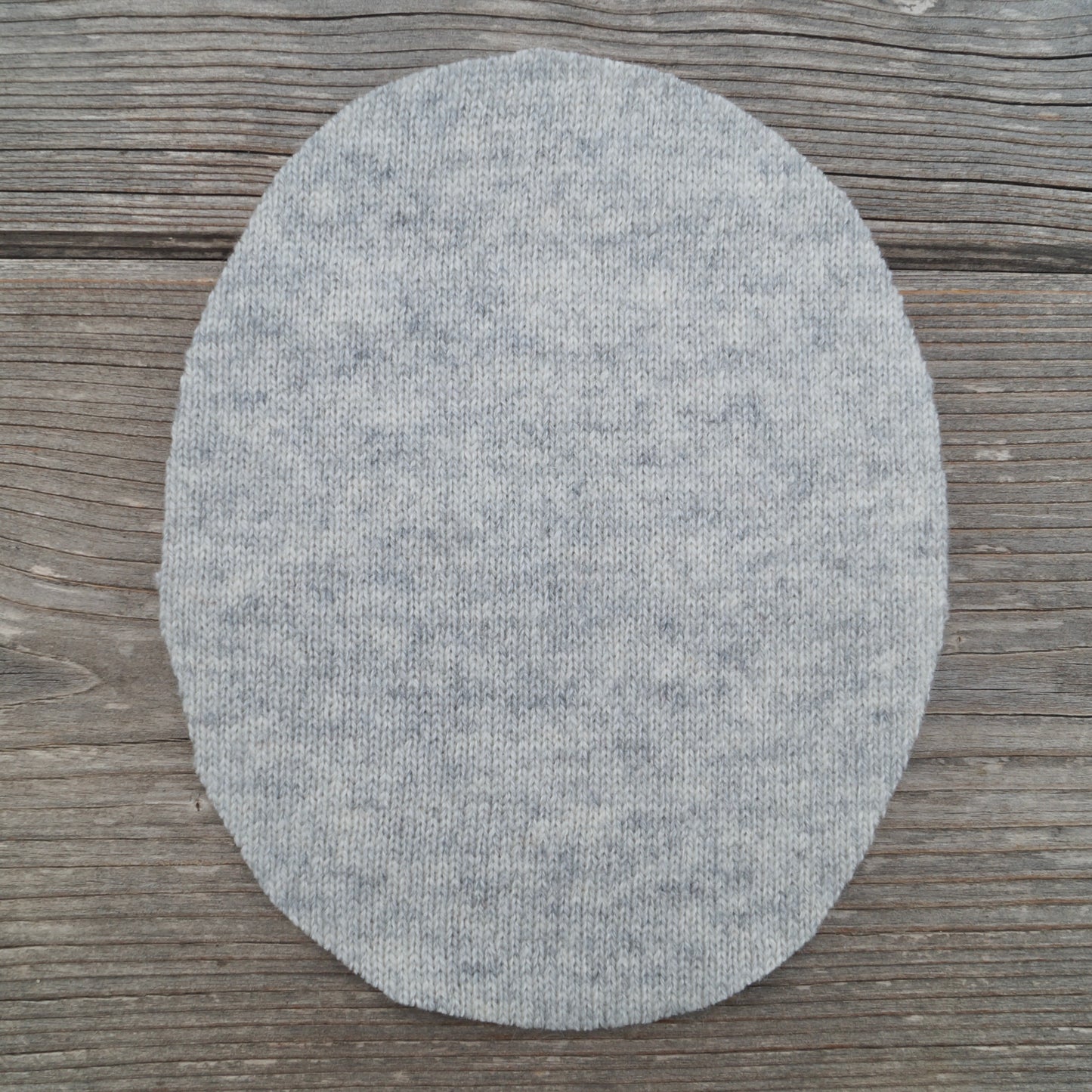 Flicken Kaschmir - Hellgrau