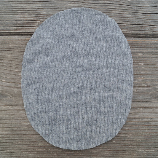 Flicken Kaschmir - Stahlgrau hell