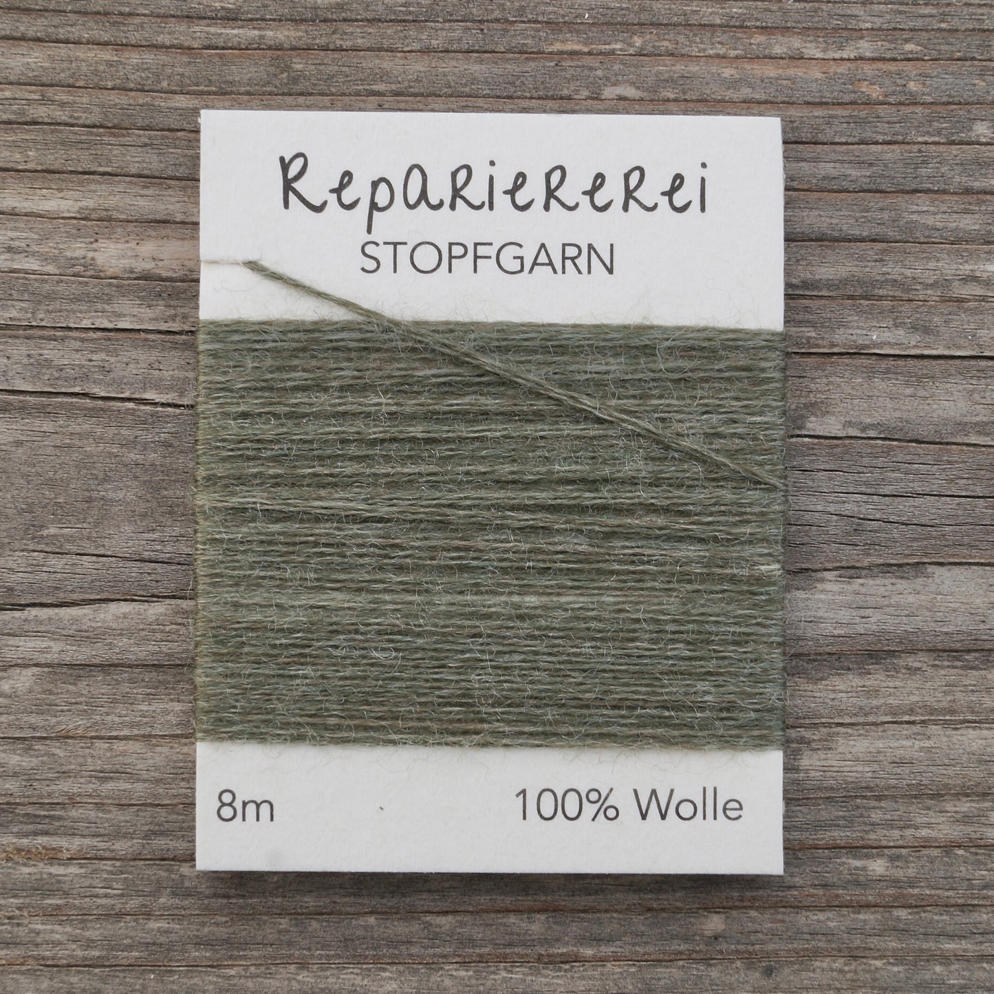 Stopfgarn Wolle #8046 Olive-Khaki