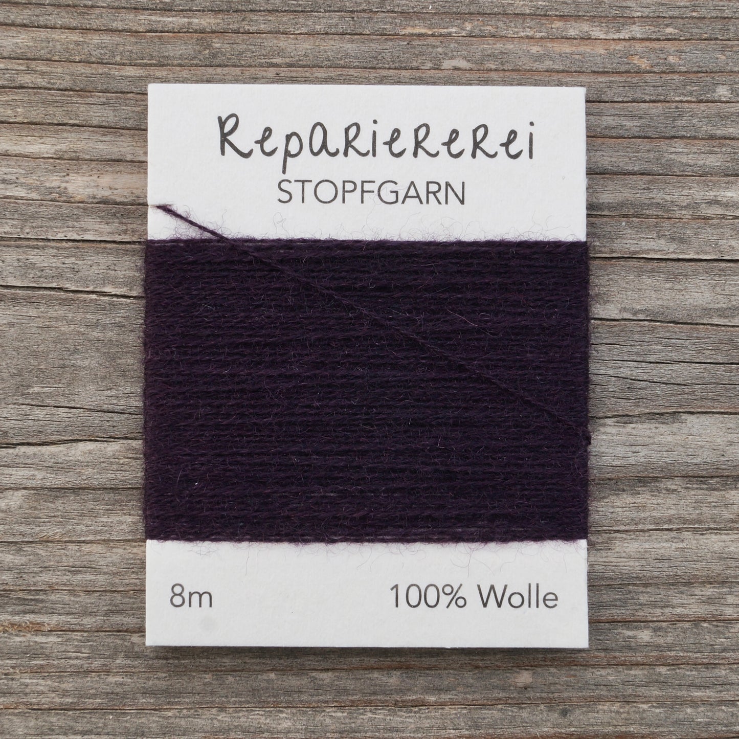 Stopfgarn Wolle #5032 Pflaume dunkel