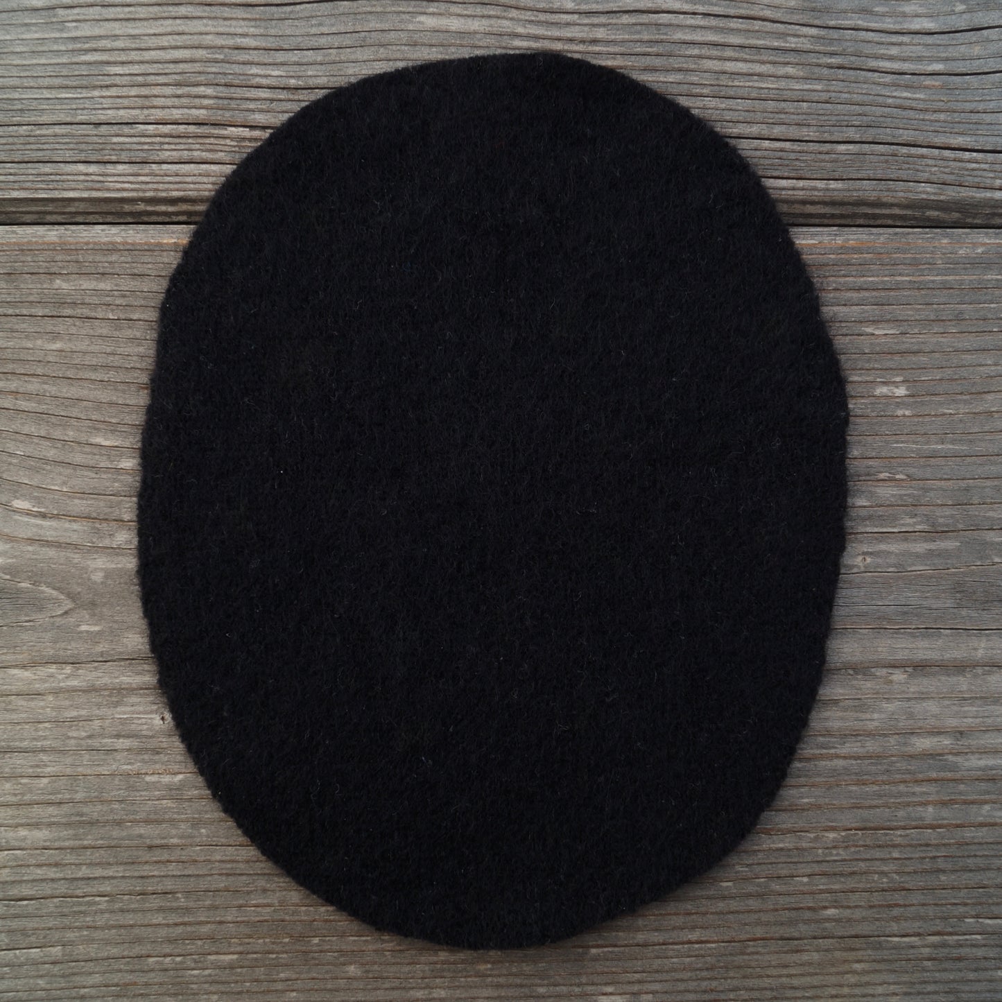 Flicken Kaschmir - Schwarz (Fleece)