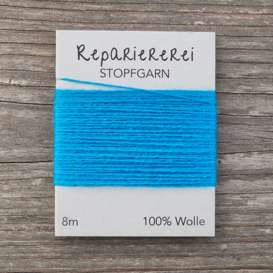 Stopfgarn Wolle #6062 Leuchtendes Hellblau