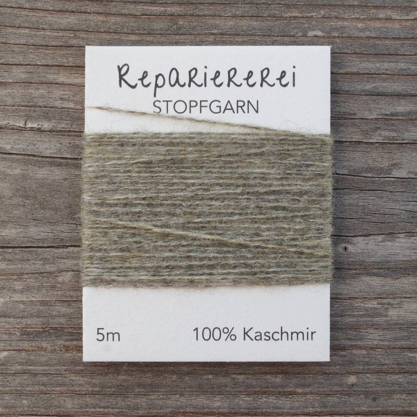Stopfgarn Kaschmir #8056 Olivgrün hell
