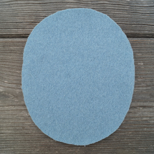 Flicken Kaschmir - Hellblau
