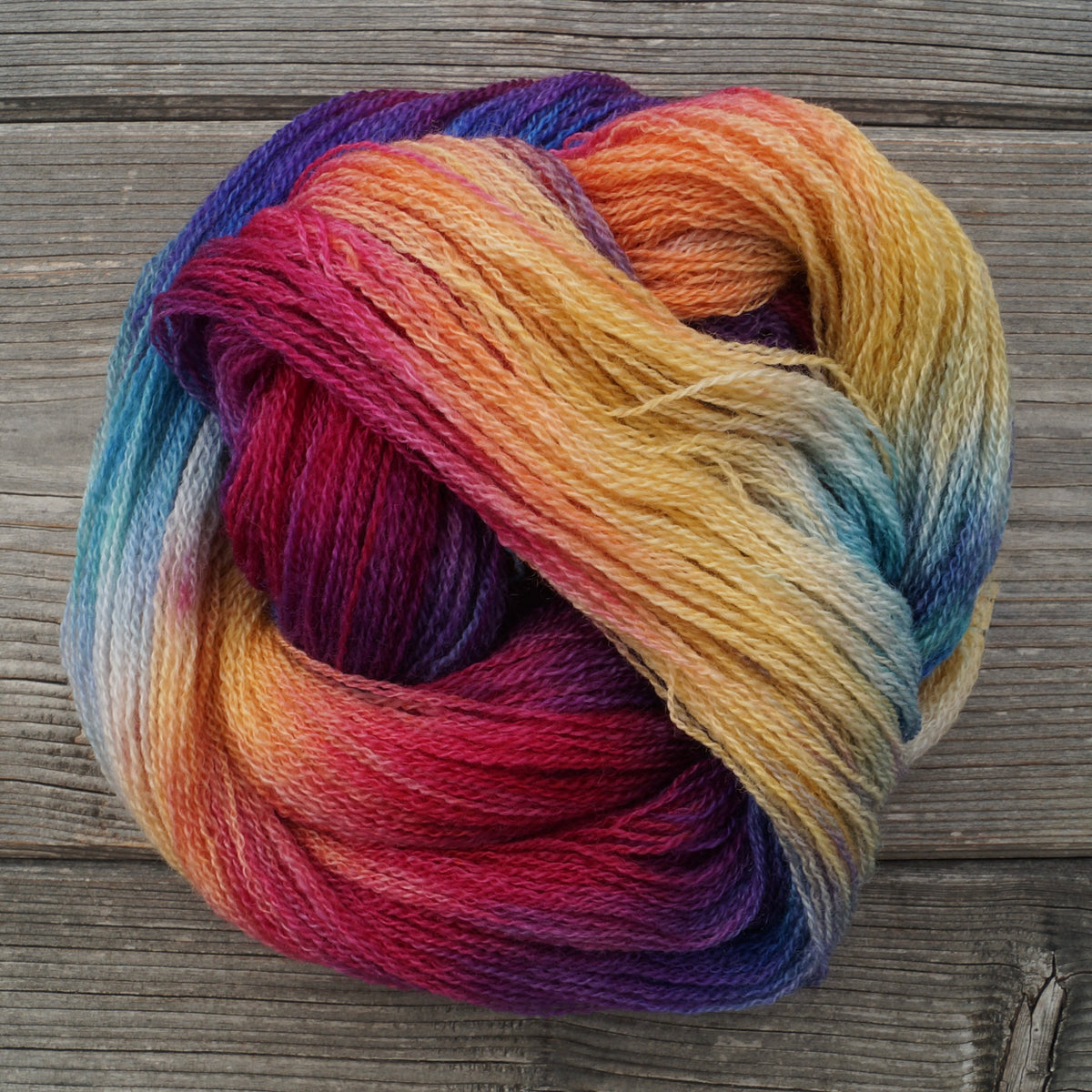 Stopfgarn Wolle multicolor #17 Konfetti