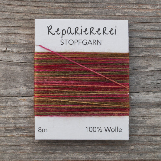 Stopfgarn Wolle multicolor #12 Rosemarie