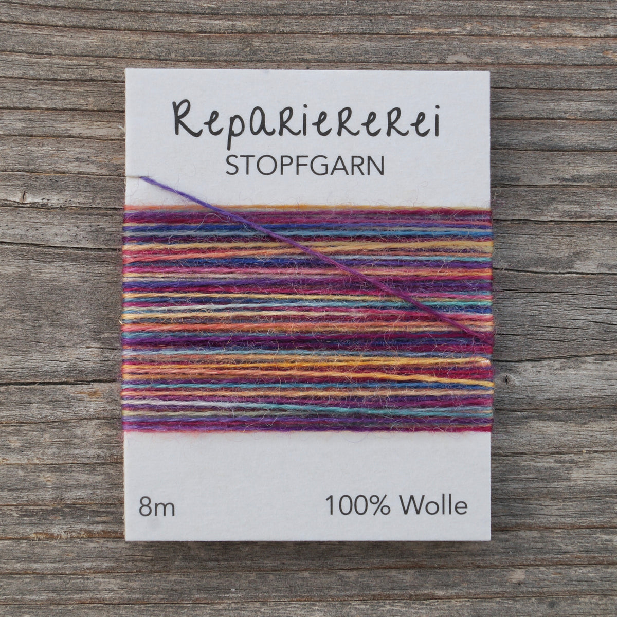 Stopfgarn Wolle multicolor #17 Konfetti