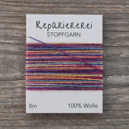 Stopfgarn Wolle multicolor #17 Konfetti