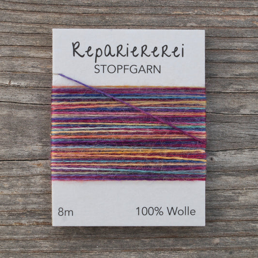 Stopfgarn Wolle multicolor #17 Konfetti