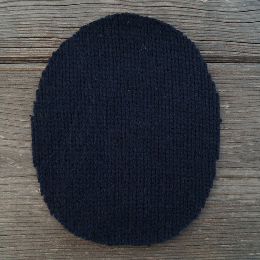 Flicken Kaschmir - Navy (stark)