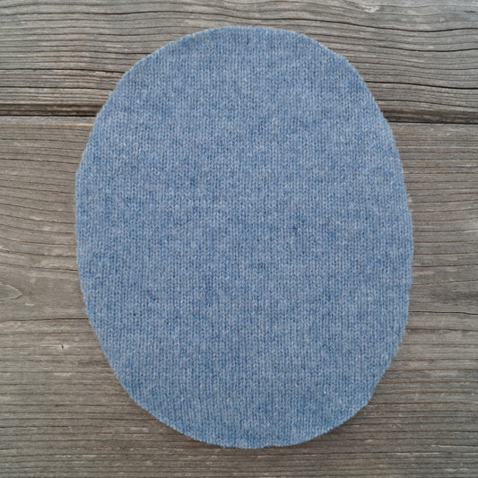 Flicken Kaschmir - Sanftes Blau