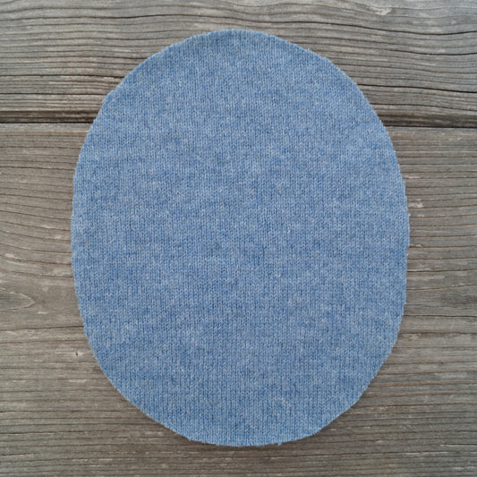 Flicken Kaschmir - Jeansblau