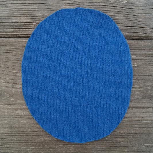 Flicken Kaschmir - Kräftiges Blau