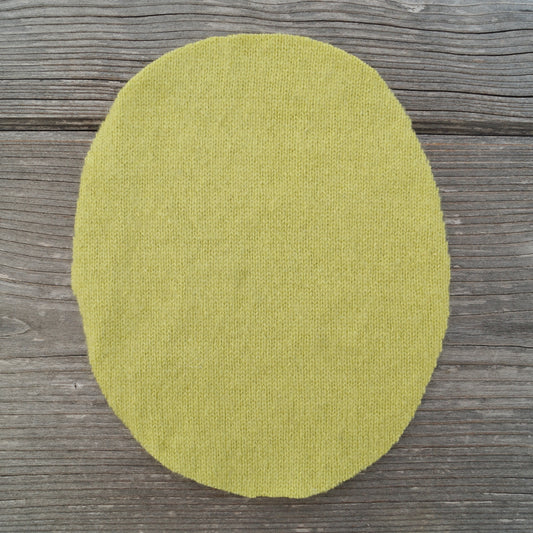 Flicken Kaschmir - Limette