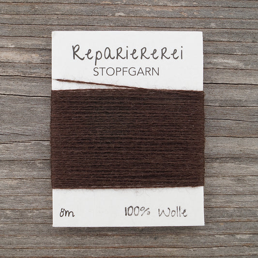 Stopfgarn Wolle #9039 Dunkelbraun