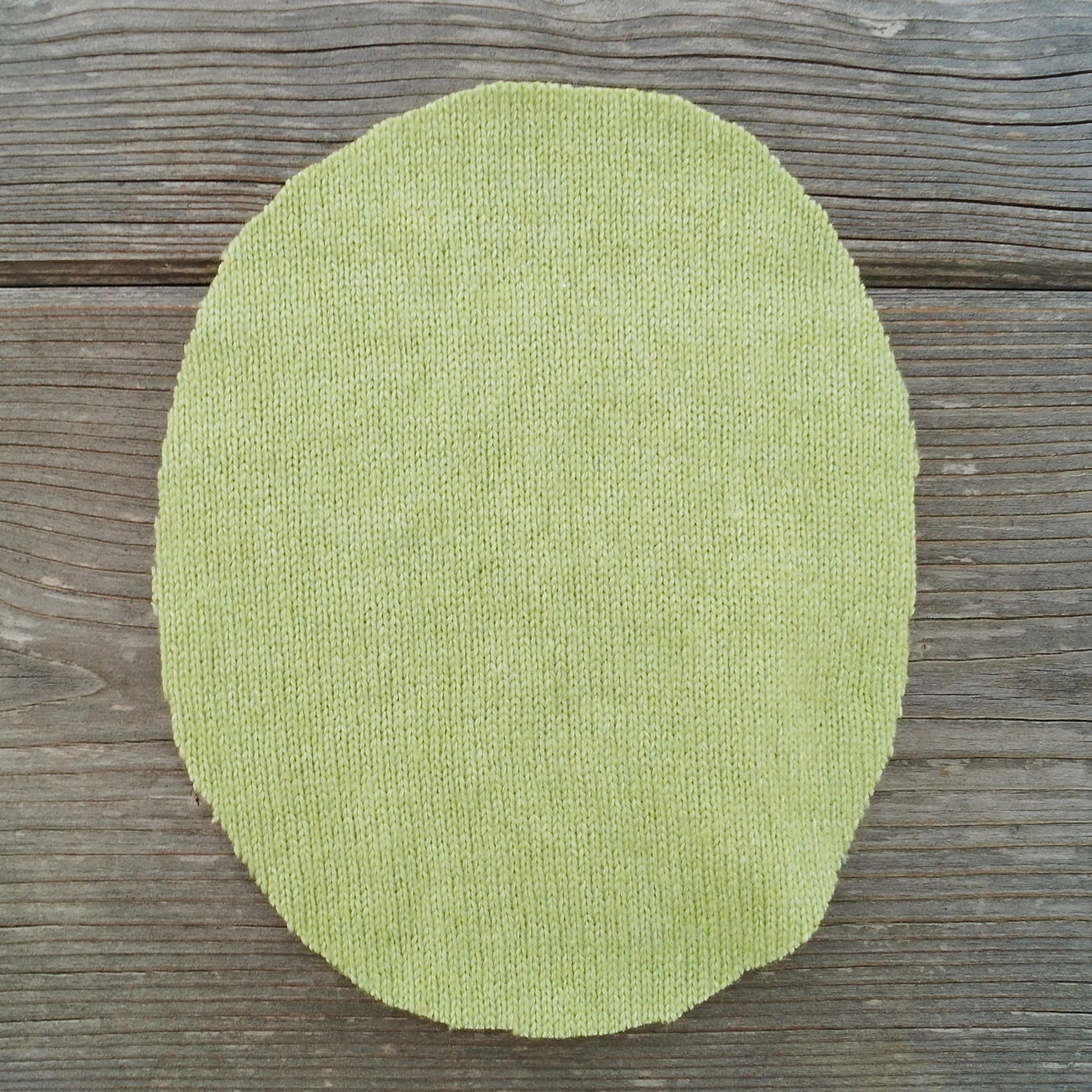 Flicken Seide/Kaschmir - Limette - Repariererei