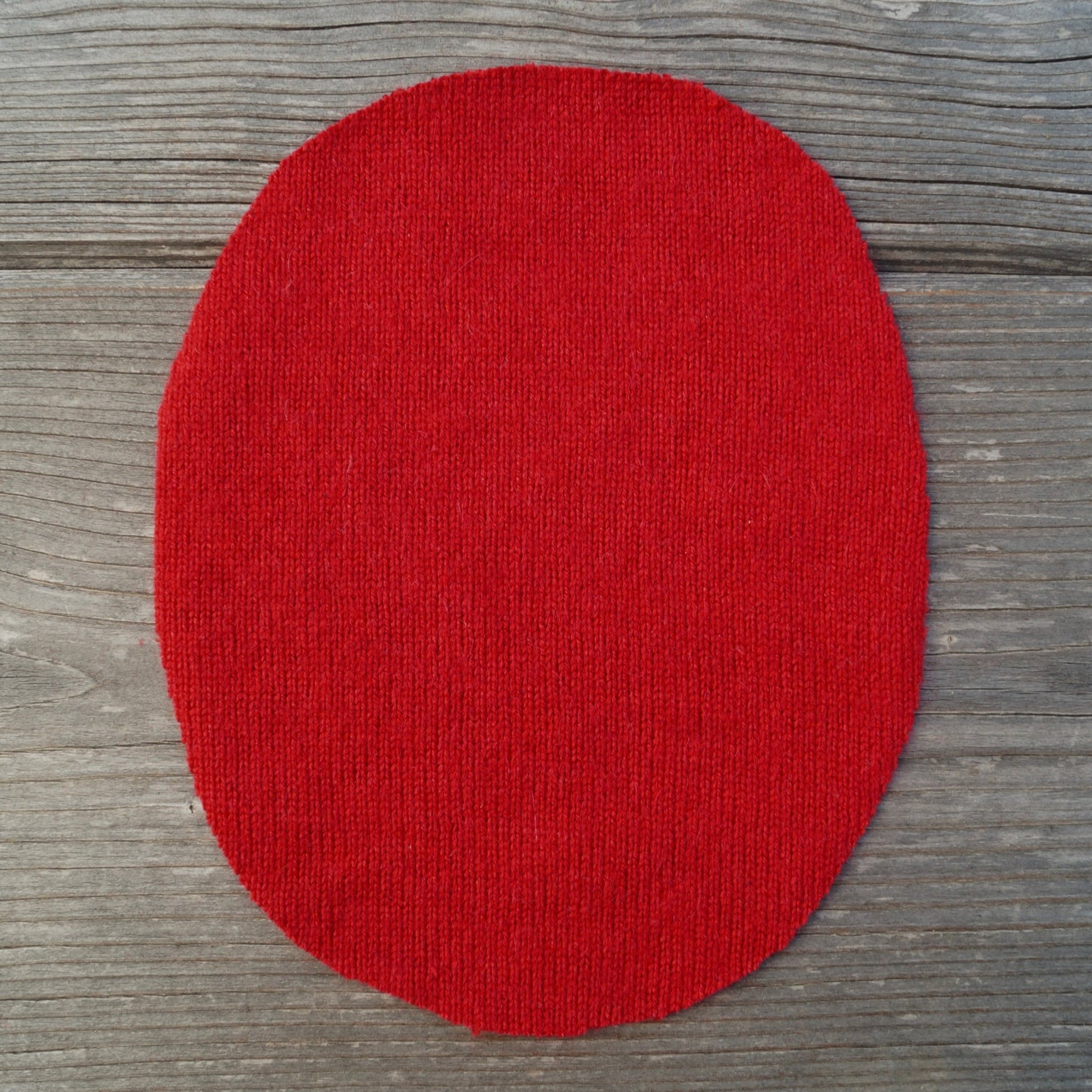 Flicken Seide/Kaschmir - Rot - Repariererei